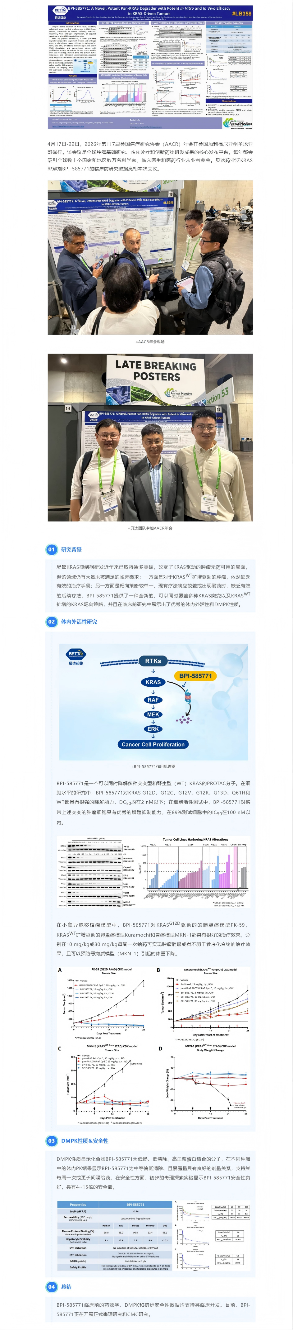 2026 AACR丨贝达药业泛KRAS降解剂BPI-585771临床前研究数据亮相(1).png